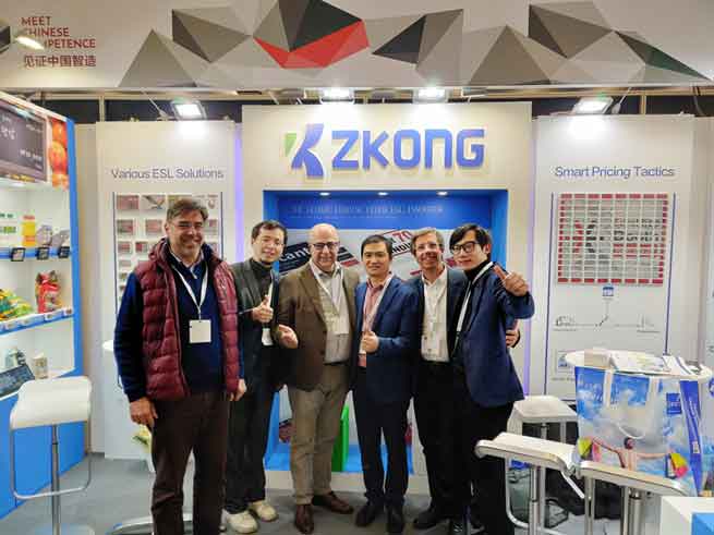 Zkong Confirmed an Outstanding PositionDans l'industrie ESL à Euroshop 