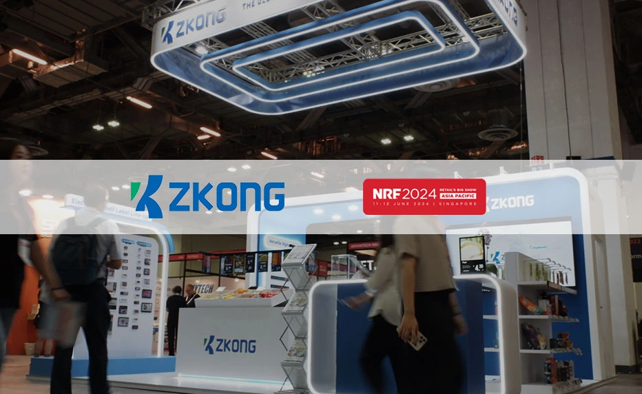 ZKONG brille au salon de détail NRF 2024 Asie-Pacifique