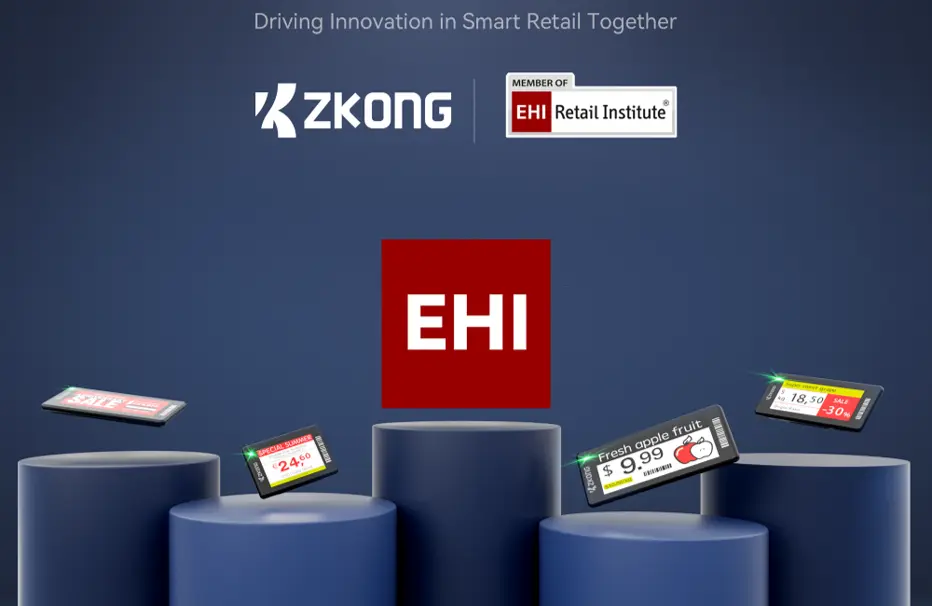 ZKONG rejoint EHI Retail Institute: Diriger un nouveau chapitre dans l'innovation de la vente au détail intelligente